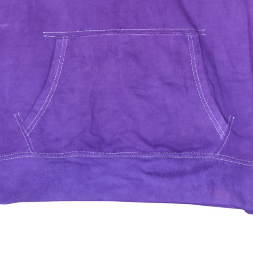Levi's Men's Purple XS Pullover Hoodie Embroidered Logo Fleece