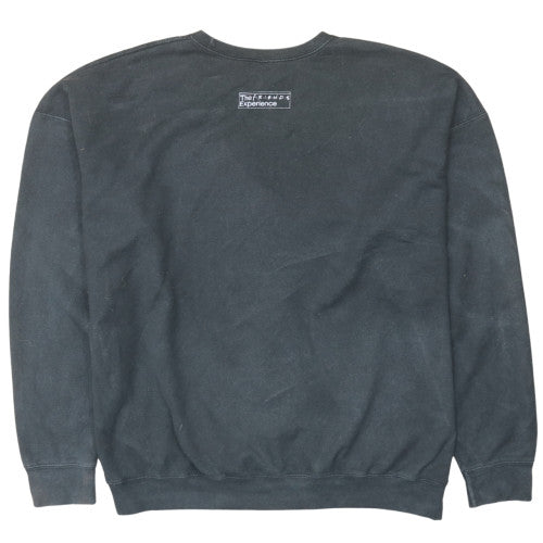 Friends Unisex Black XXL Pullover Sweatshirt Graphic Print