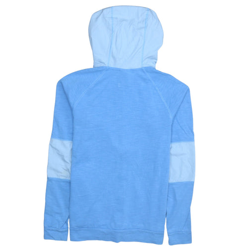 Nike Men's Blue Full Zip Hoodie Size S Cotton Sportswear