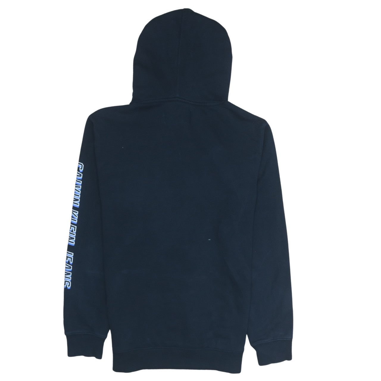 Calvin Klein Jeans Men's Black L Pullover Hoodie with Logo
