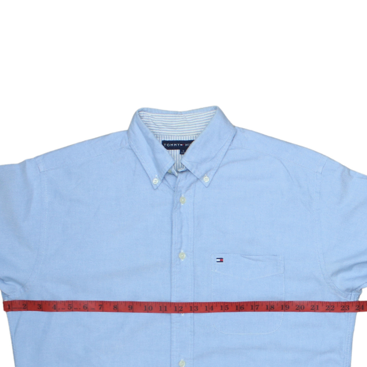 Tommy Hilfiger Men’s Blue Oxford Button-Down Shirt Size S