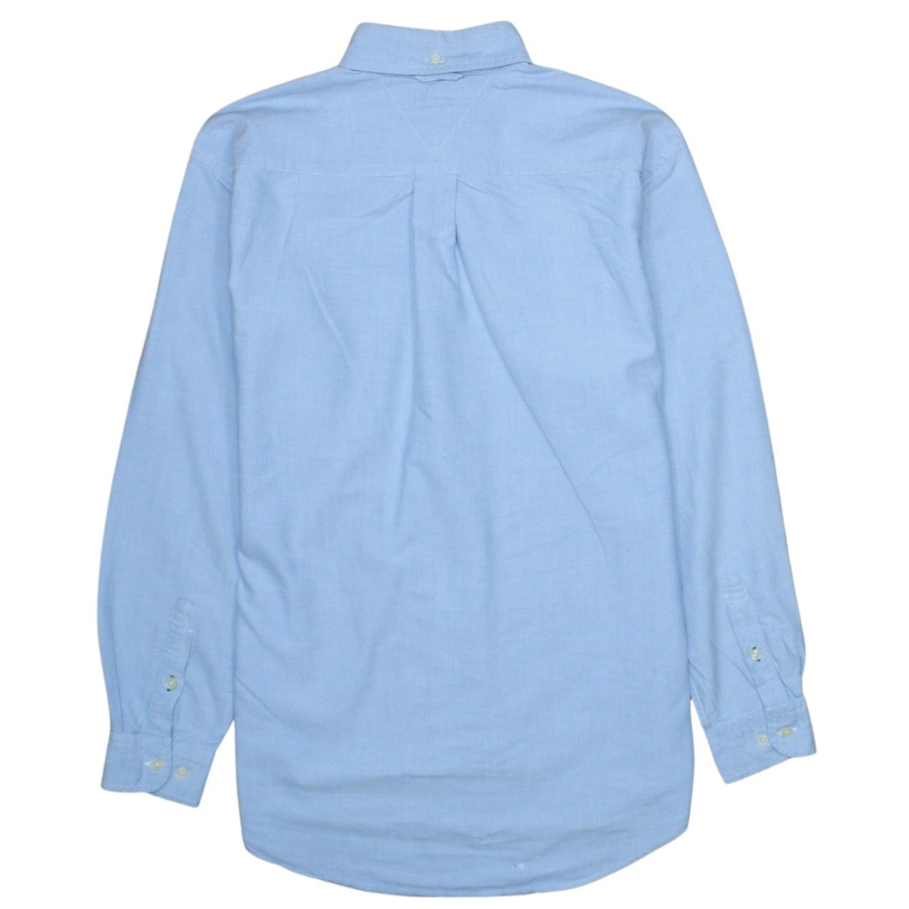 Tommy Hilfiger Men’s Blue Oxford Button-Down Shirt Size S