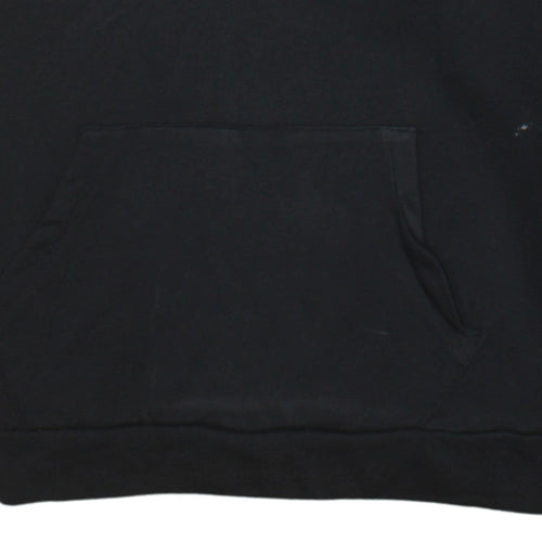 Puma Men's Black Small Pullover Hoodie with Logo