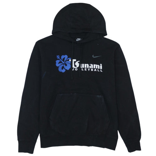 Nike Men's Black Pullover Hoodie Tsunami Volleyball Graphic M