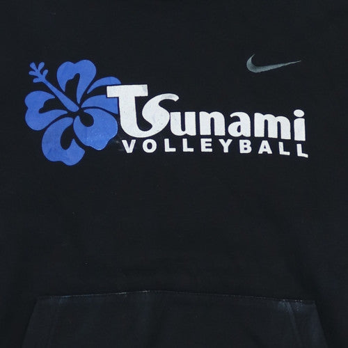 Nike Men's Black Pullover Hoodie Tsunami Volleyball Graphic M