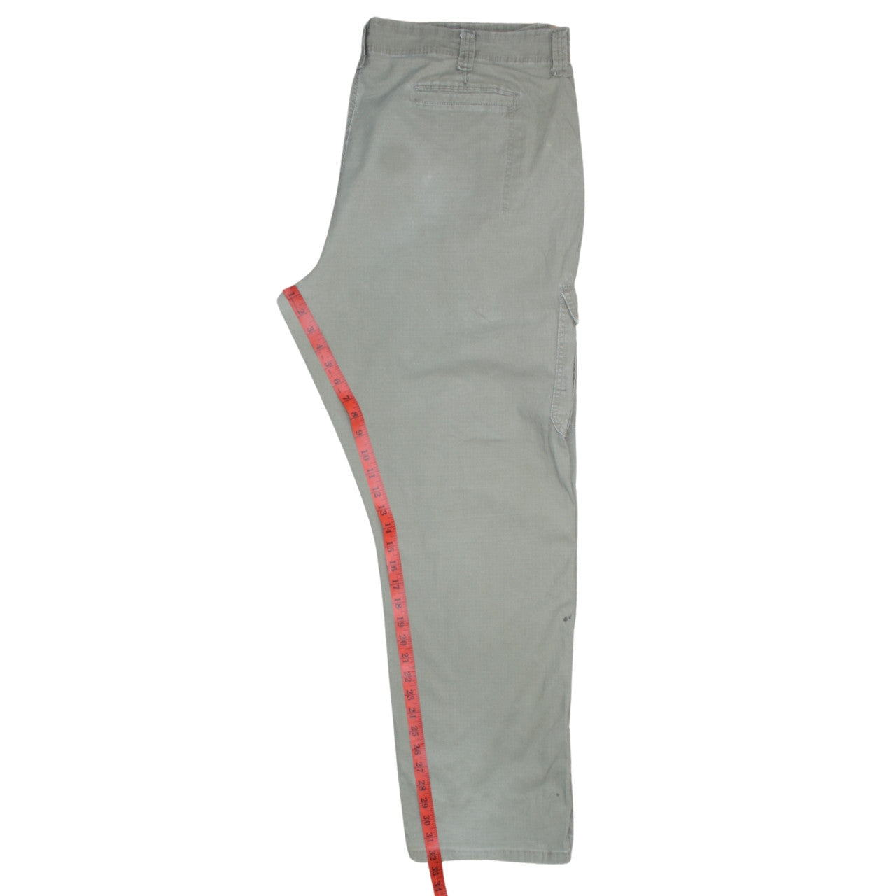Wrangler Men's Beige Cargo Trousers 42W 32L Relaxed Fit Cotton