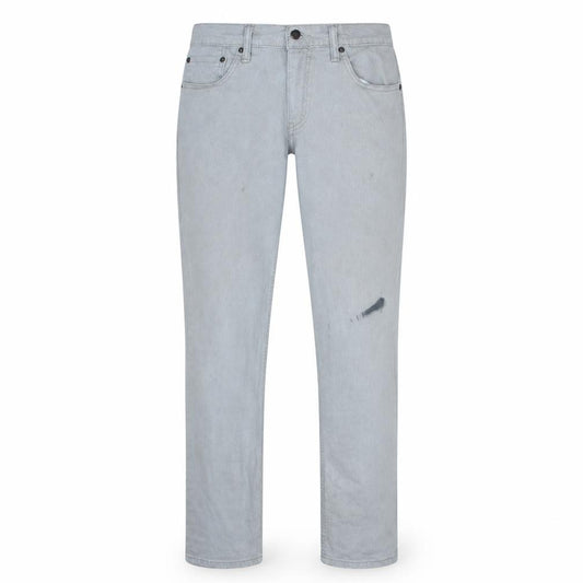 Front view of Levi Strauss Men's Grey 511 Slim Fit Denim Jeans W32 L32