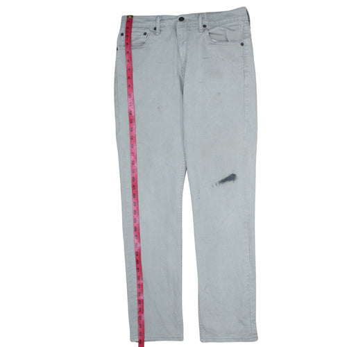 Levi Strauss Men's Grey 511 Slim Fit Denim Jeans W32 L32