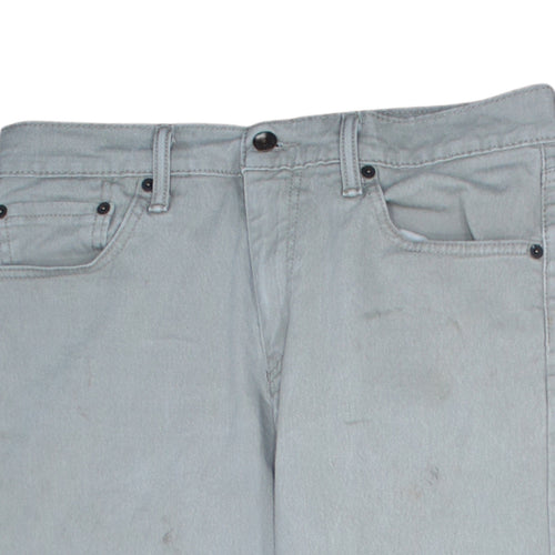 Levi Strauss Men's Grey 511 Slim Fit Denim Jeans W32 L32
