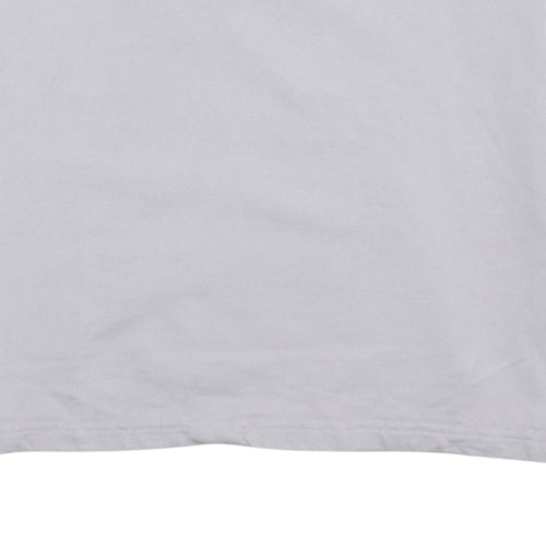 Ellesse Women's White Cotton Pullover Sweatshirt Size 8
