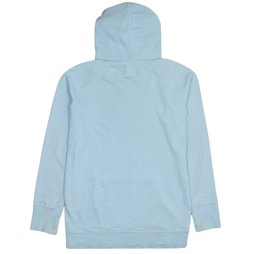 Champion Men's Blue Pullover Hoodie Medium Embroidered Logo
