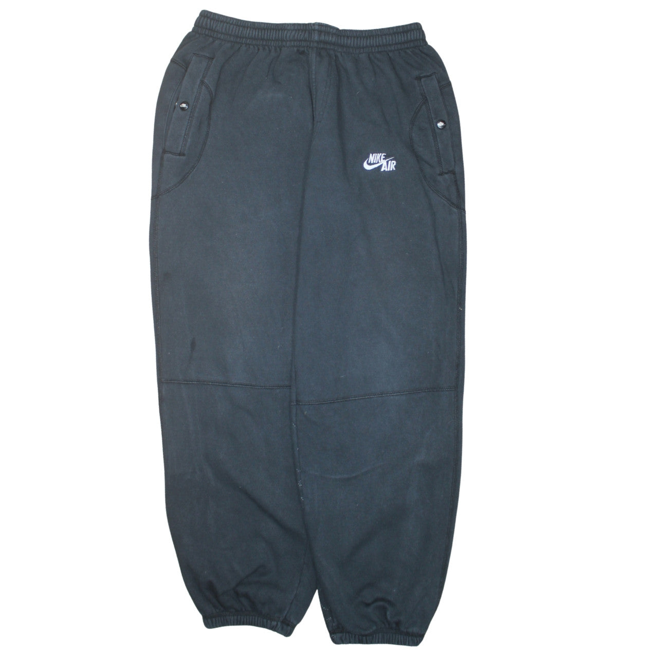 Nike Air Men Black XL Jogger Trousers Fleece Comfort Wear