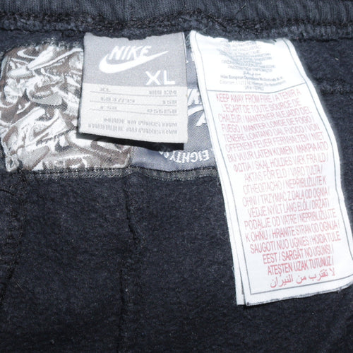 Nike Air Men Black XL Jogger Trousers Fleece Comfort Wear
