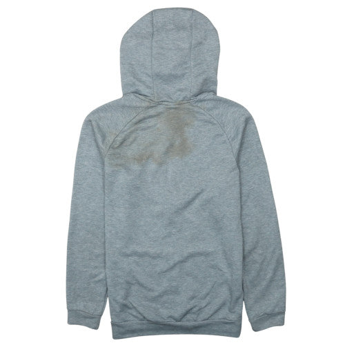 Nike Men's Grey Full Zip Dri-Fit Hoodie Size S