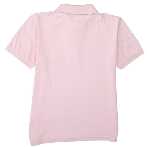 Tommy Hilfiger Men's Pink 2XL Slim Fit Polo Shirt Cotton Stretch