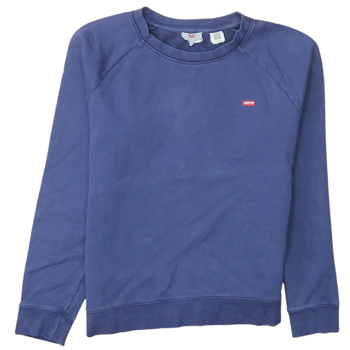 Levi's Men's Blue Small Crew Neck Pullover Sweatshirt