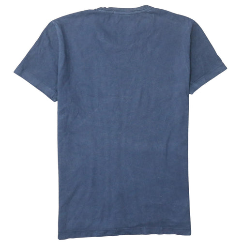 Calvin Klein Jeans Men's Navy Blue Crew Neck Cotton T-Shirt M