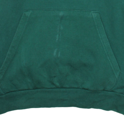Adidas Men’s Green Pullover Hoodie Small Logo Hooded Sweatshirt