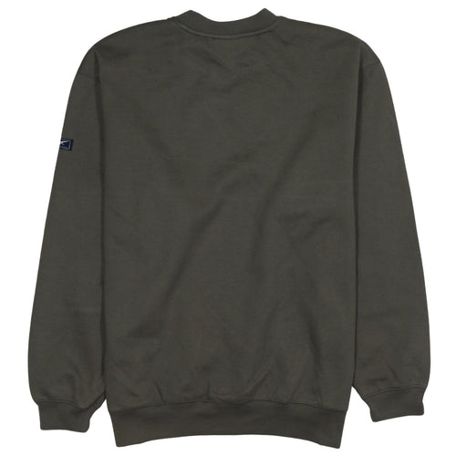 Reebok Men's Green Pullover Sweatshirt M Crew Neck Fleece