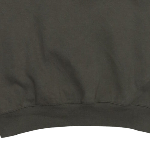 Reebok Men's Green Pullover Sweatshirt M Crew Neck Fleece
