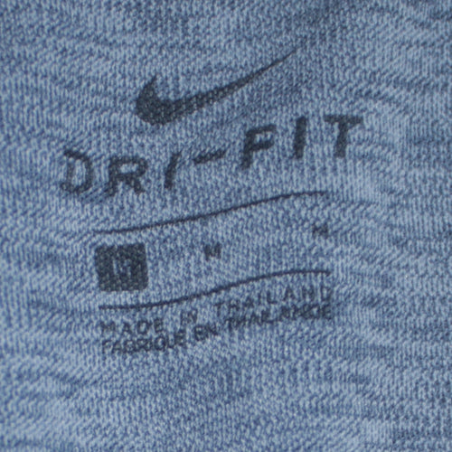 Nike Men's Grey Dri-Fit Full Zip Sports Sweatshirt M