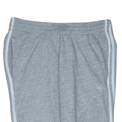 Adidas Womens Grey Jogger Trousers Size M Elastic Waist Comfort Fit