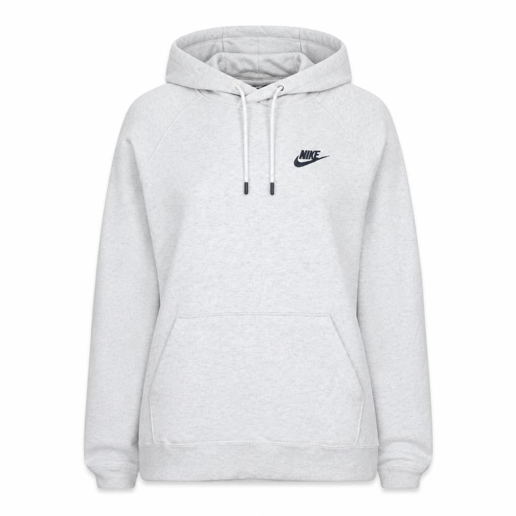 Nike Women’s Grey Pullover Hoodie Small Cotton Blend Sportswear