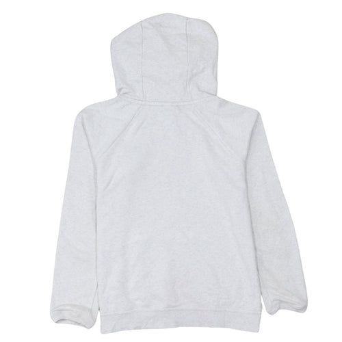 Nike Women’s Grey Pullover Hoodie Small Cotton Blend Sportswear
