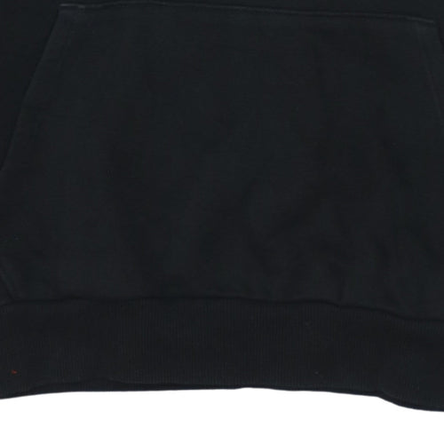 Puma Men's Black XS Pullover Hoodie Sweatshirt with Logo