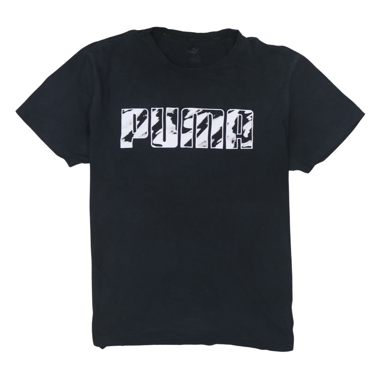Puma Men's Black XL Sports Graphic Logo T-Shirt