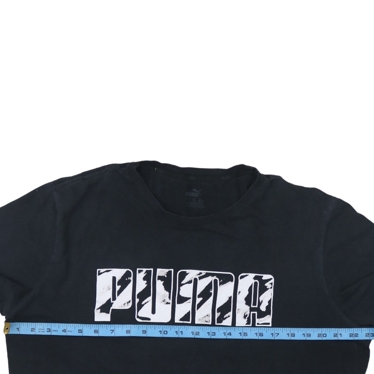 Puma Men's Black XL Sports Graphic Logo T-Shirt