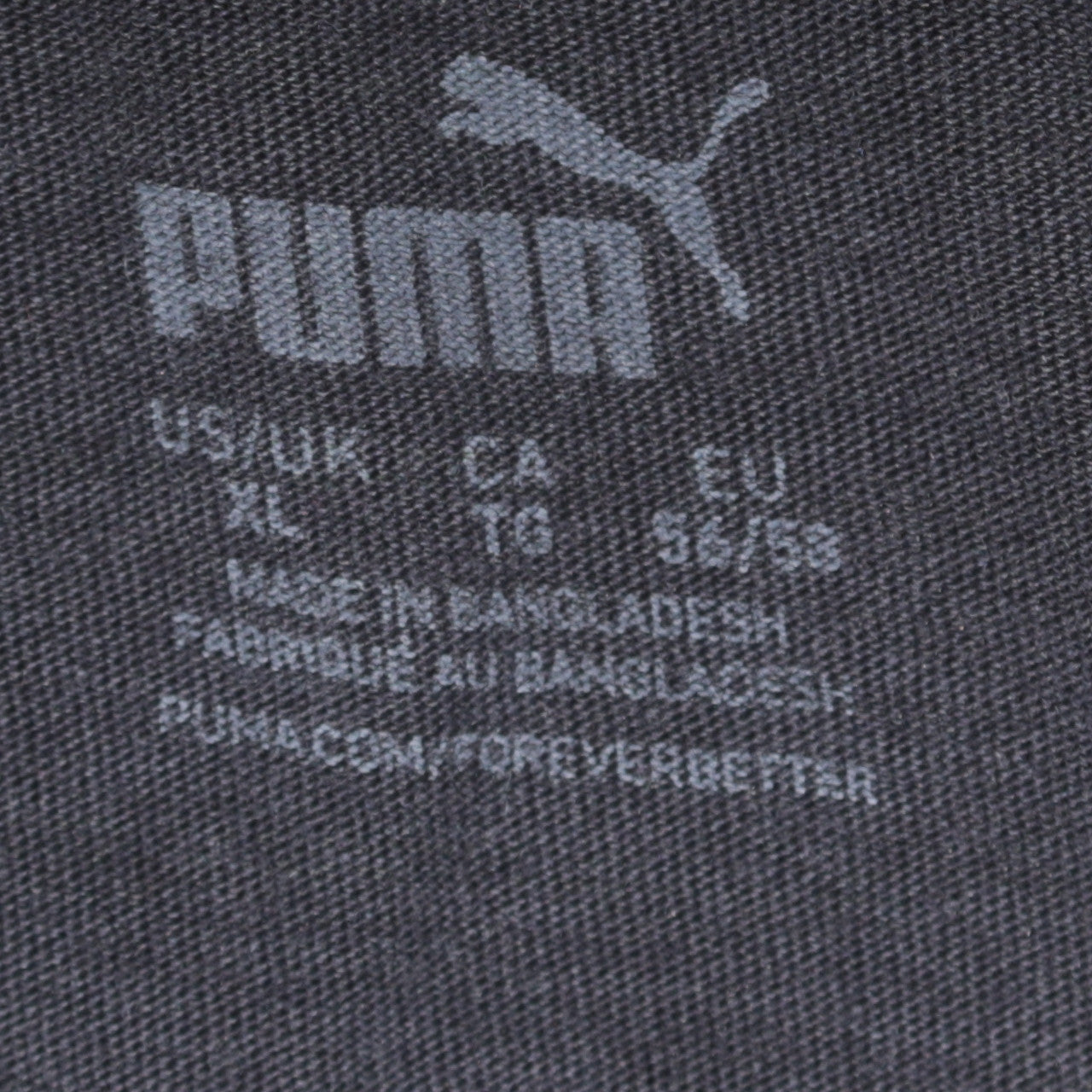 Puma Men's Black XL Sports Graphic Logo T-Shirt