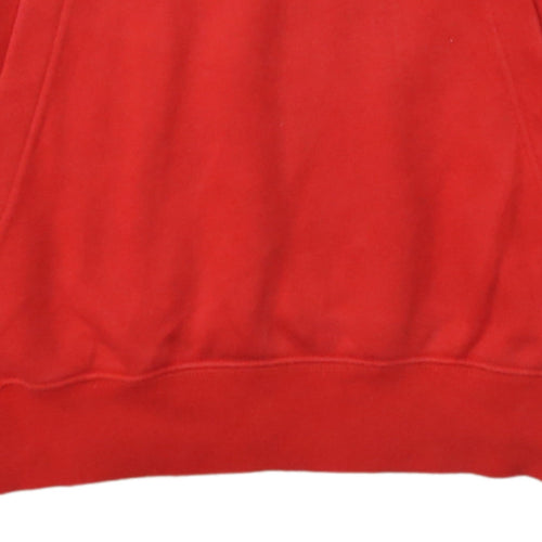 Nike Men's Red Pullover Hoodie Size S Fleece Sportswear