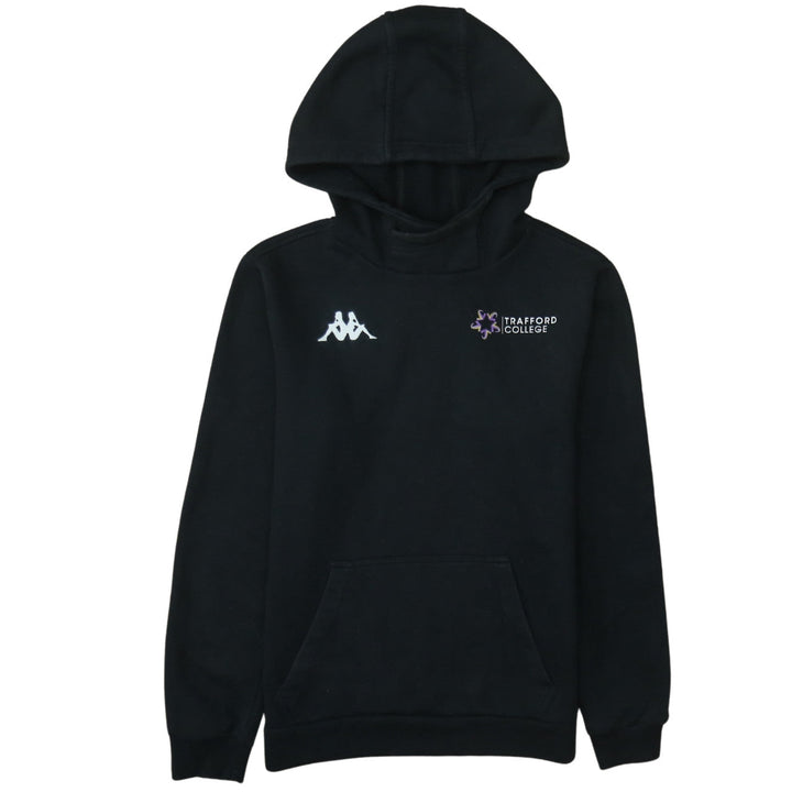Kappa Men's Black Small Pullover Hoodie Trafford College Fleece