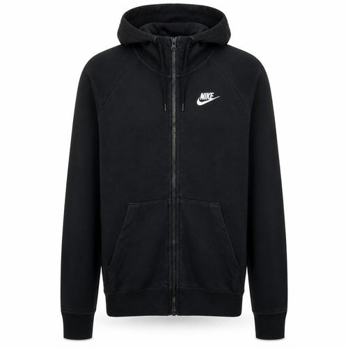 Nike Men's Black Full Zip Hoodie XS Fleece Sportswear