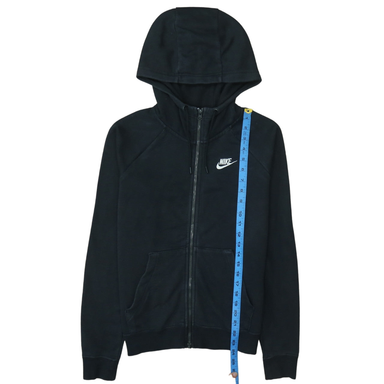 Nike Men's Black Full Zip Hoodie XS Fleece Sportswear