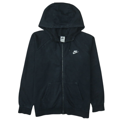 Nike Men's Black XL Full Zip Hoodie Sweatshirt Fleece