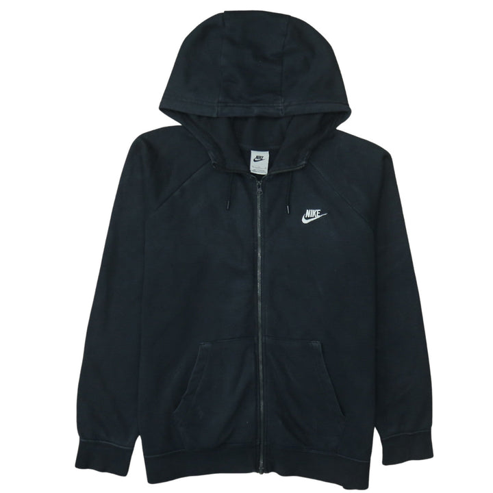 Nike Men's Black XL Full Zip Hoodie Sweatshirt Fleece