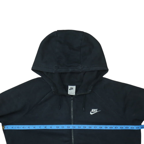 Nike Men's Black XL Full Zip Hoodie Sweatshirt Fleece