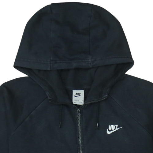Nike Men's Black XL Full Zip Hoodie Sweatshirt Fleece