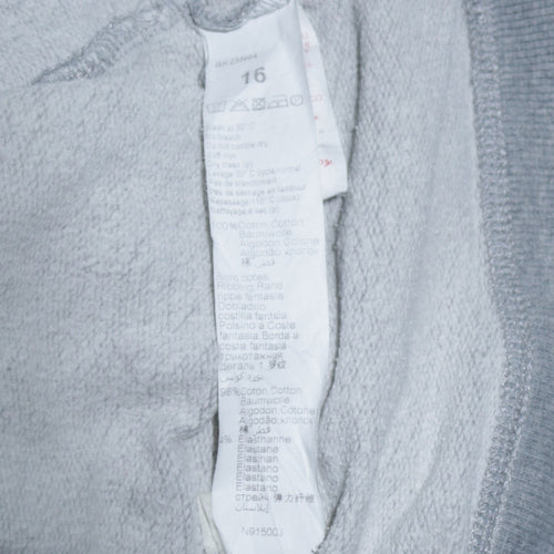 Levi's Boys Grey Logo Pullover Sweatshirt Size 16 Years Crew Neck