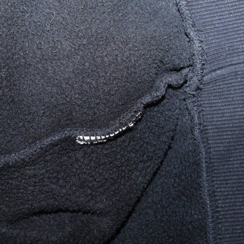 Puma Womens Black Small Pullover Hoodie with Logo Print