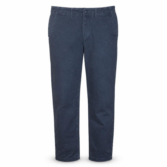 Front view of Dickies Men's Blue Chino Trousers 33W 32L Regular Fit Workwear