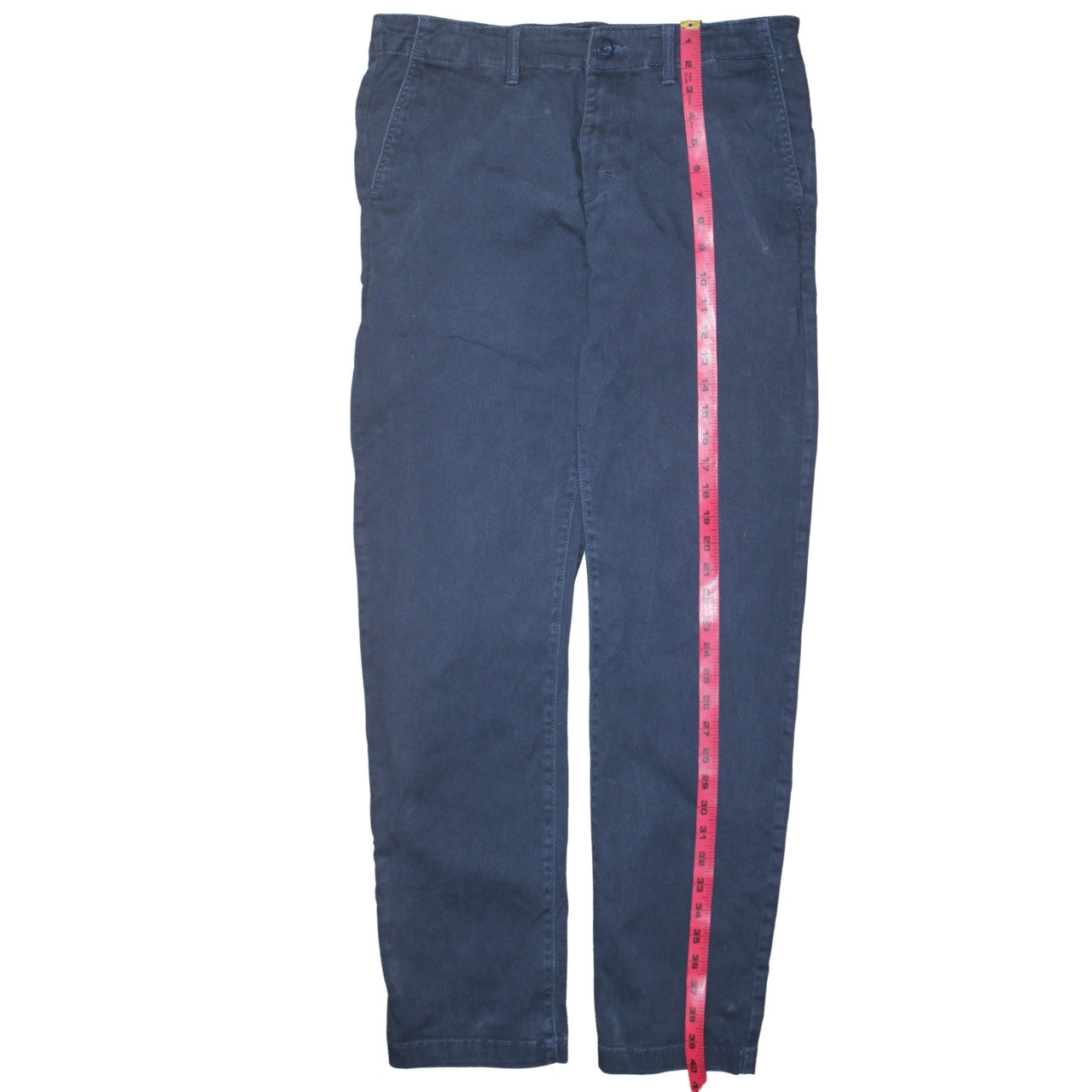 Dickies Men's Blue Chino Trousers 33W 32L Regular Fit Workwear