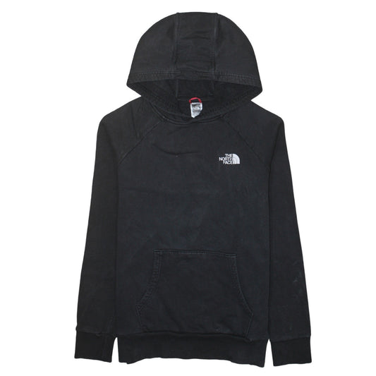 The North Face Men's Black L Pullover Hoodie Lined Logo Outdoor