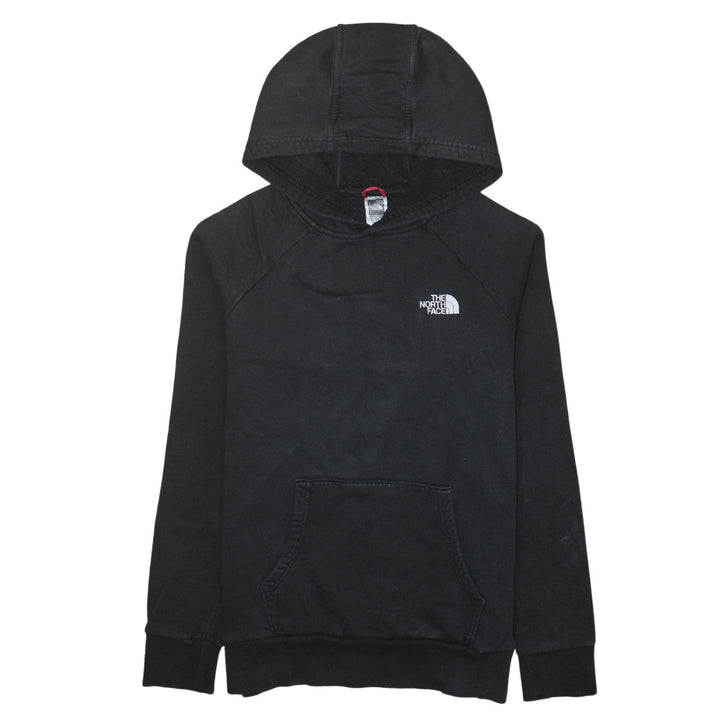 The North Face Men's Black L Pullover Hoodie Lined Logo Outdoor