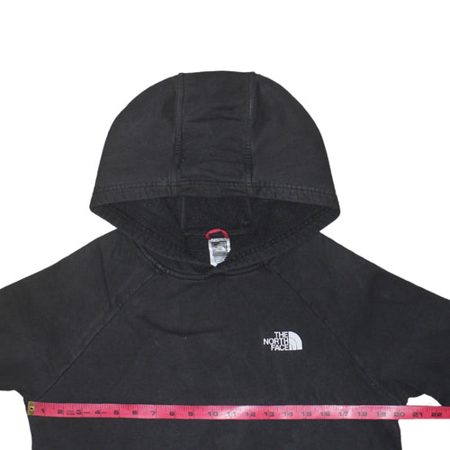 The North Face Men's Black L Pullover Hoodie Lined Logo Outdoor