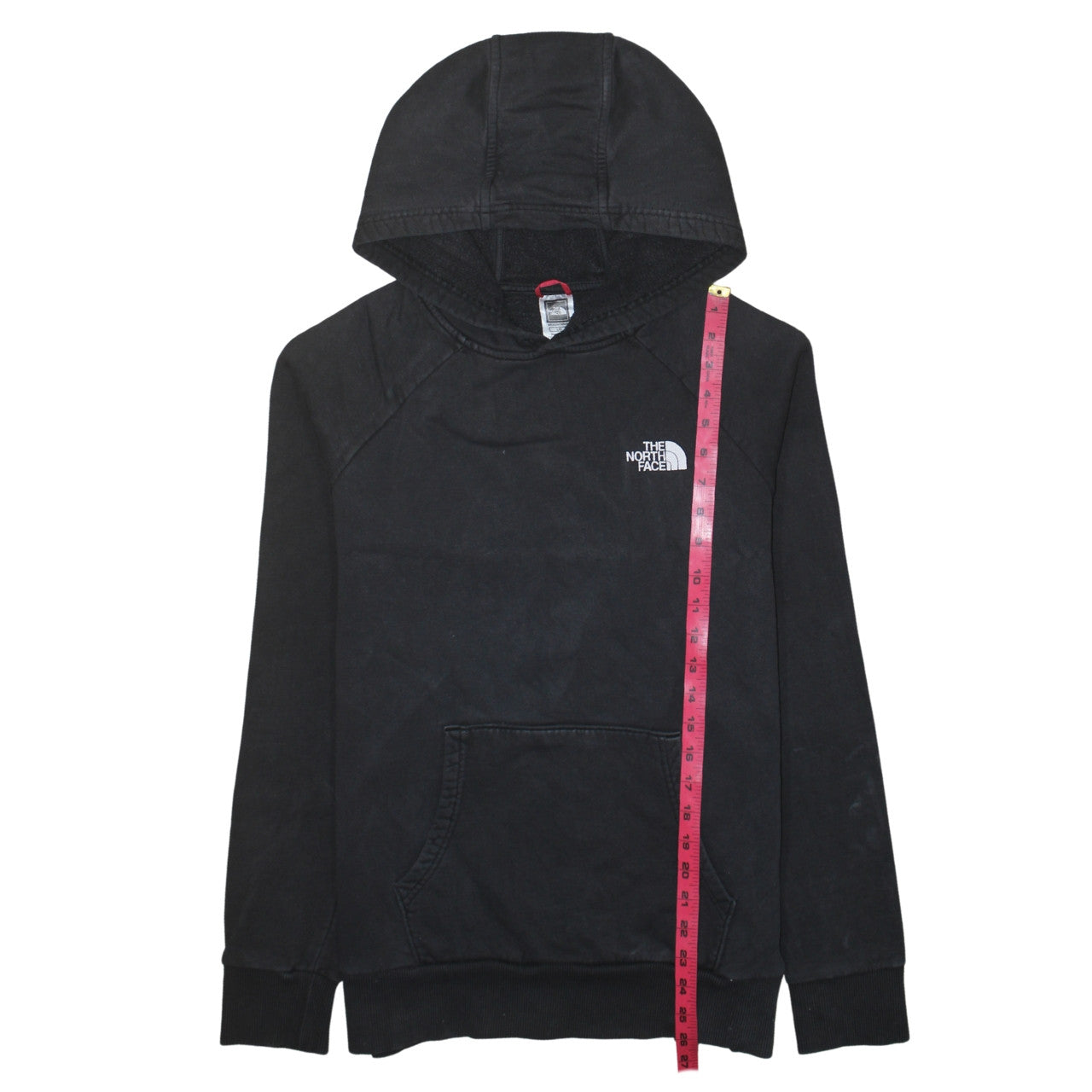 The North Face Men's Black L Pullover Hoodie Lined Logo Outdoor