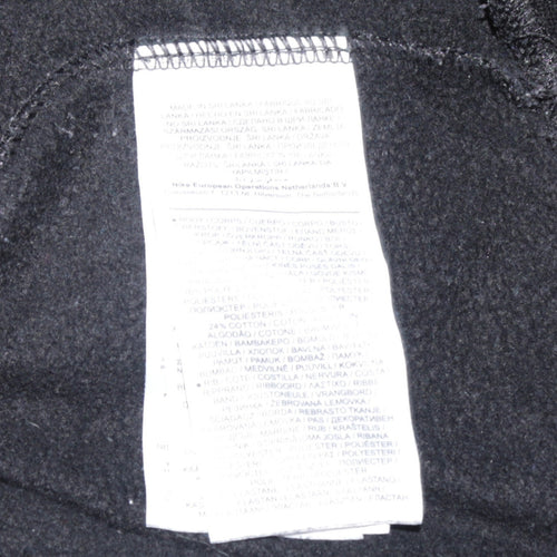 The North Face Men's Black L Pullover Hoodie Lined Logo Outdoor