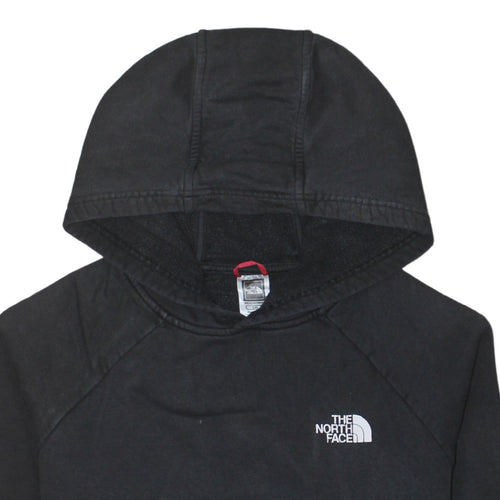 The North Face Men's Black L Pullover Hoodie Lined Logo Outdoor